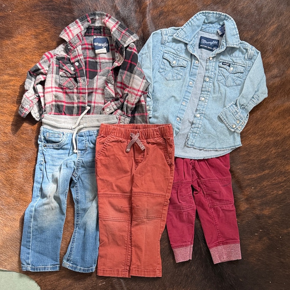 Wrangler & Cat & Jack Bundle 2T